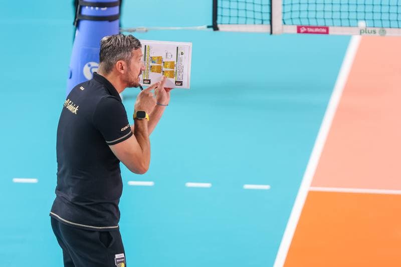 Volleyball. PlusLiga. GKS Katowice - Trefl Gdansk. 22.10.2023