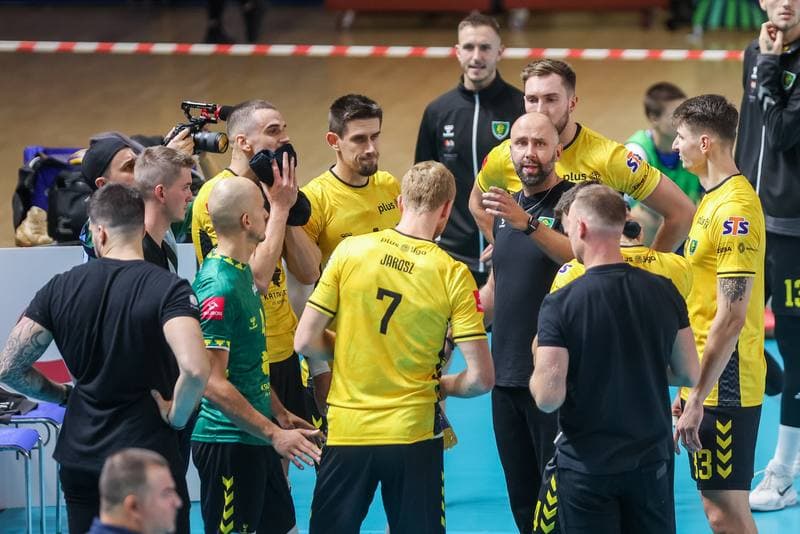 Volleyball. PlusLiga. GKS Katowice - Trefl Gdansk. 22.10.2023