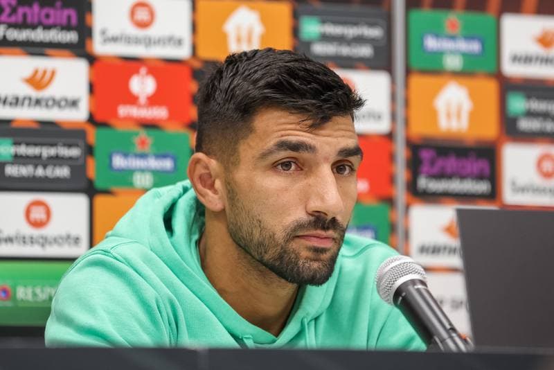 Football. Sporting CP. Press Conference. 25.10.2023