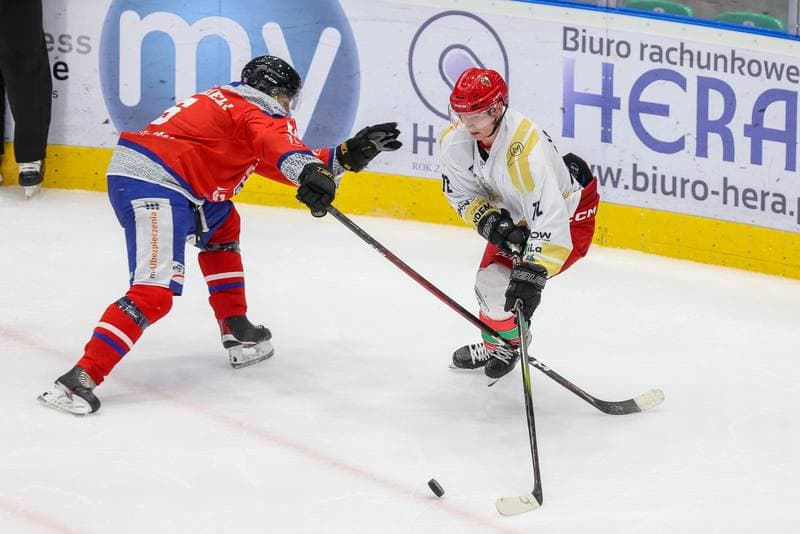 Ice Hockey. Tauron Hokej Liga. Zaglebie Sosnowiec - Marma Ciarko STS Sanok. 26.11.2023