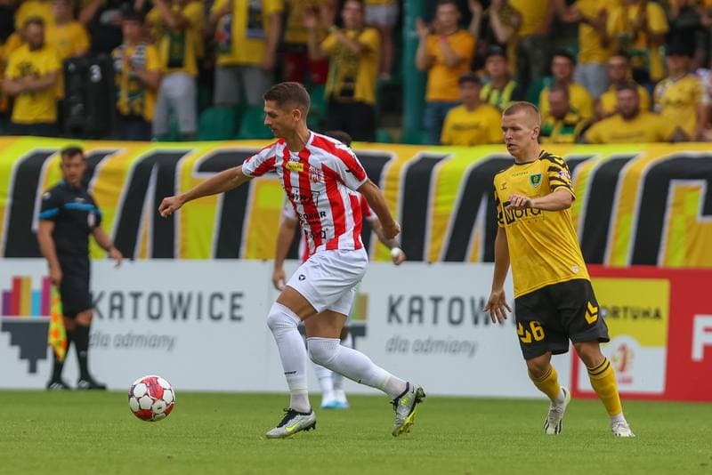 Football. Fortuna I Liga. GKS Katowice - Resovia Rzeszow. 26.08.2023