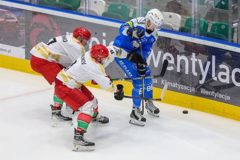 Ice Hockey. Tauron Hokej Liga. Zaglebie Sosnowiec - Re-Plast Unia Oswiecim. 22.12.2023