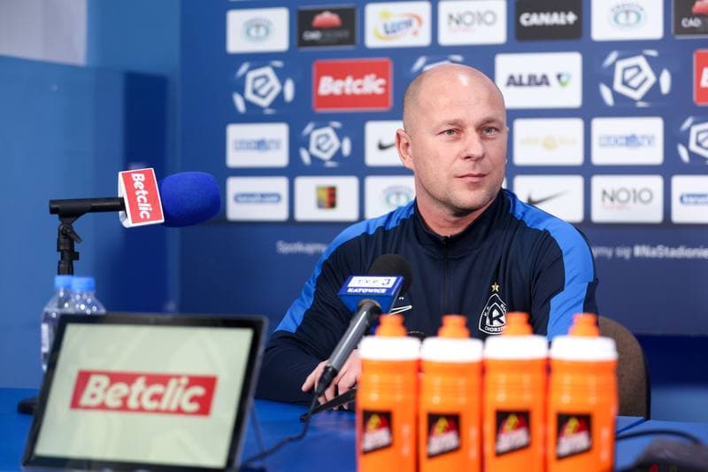 Football. Ruch Chorzow. Press Conference. 08.01.2024