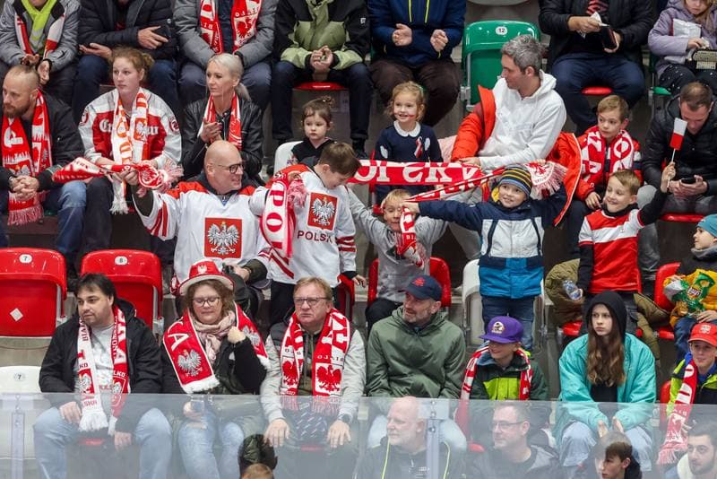Ice Hockey. EIHC. Poland - Latvia. 10.11.2023