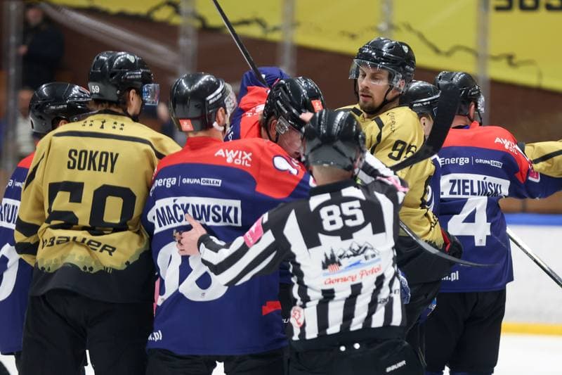 Ice Hockey. Tauron Hokej Liga. GKS Katowice - KH Energa Torun. 19.01.2024