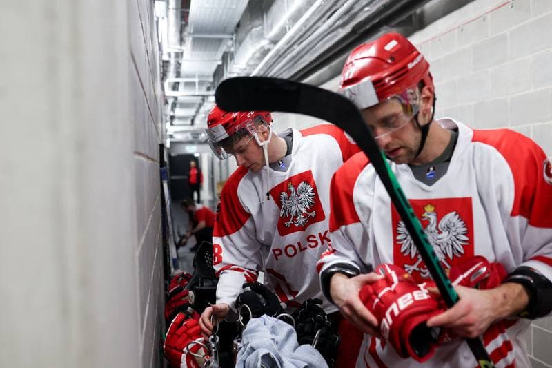 Ice Hockey. Friendly Match. Poland - South Korea. 05.02.2024