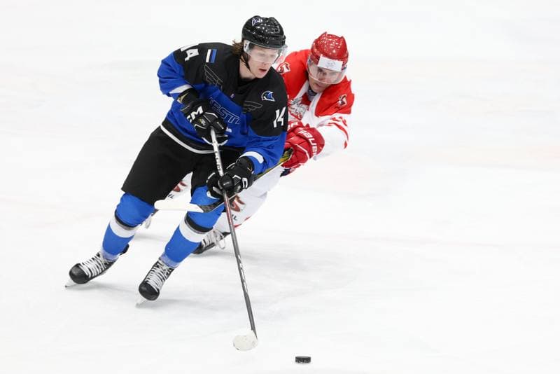 Ice Hockey. Olympic Qualification. Poland - Estonia. 08.02.2024