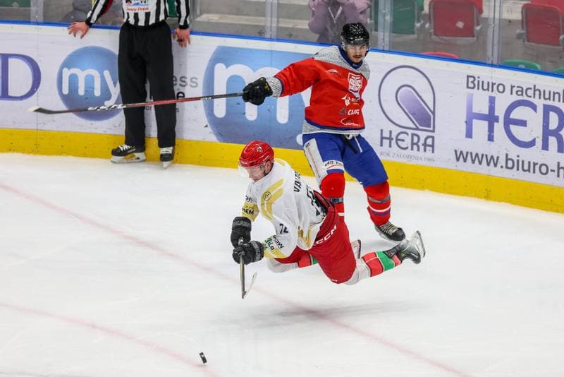 Ice Hockey. Tauron Hokej Liga. Zaglebie Sosnowiec - Marma Ciarko STS Sanok. 26.11.2023