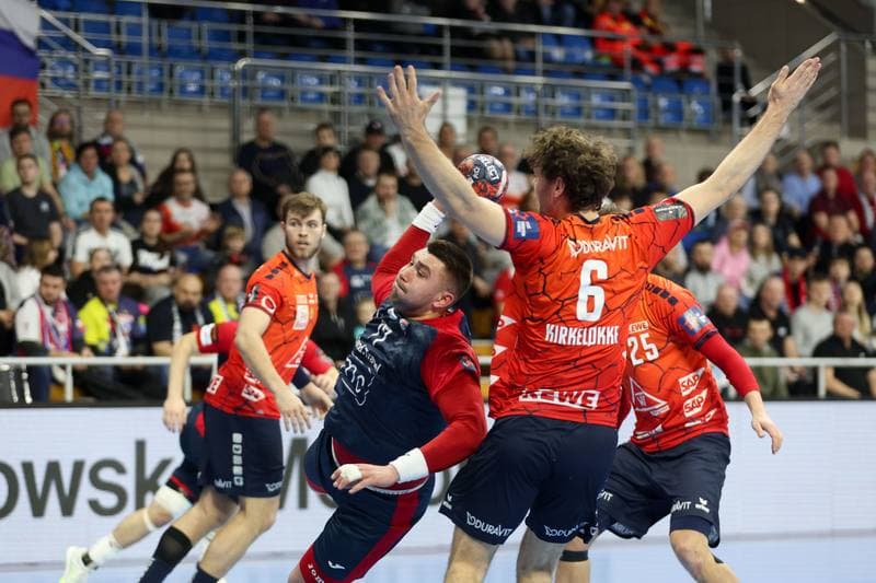 Handball. EHF European League. Gornik Zabrze - Rhein-Neckar Lowen. 13.02.2024