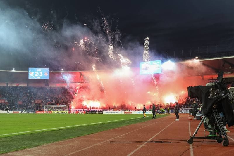Football. Fortuna:Liga. Banik Ostrava - Slavia Prague. 17.12.2023