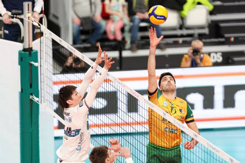 Volleyball. CEV Cup. Aluron CMC Warta Zawiercie - Allianz Milano. 10.01.2024