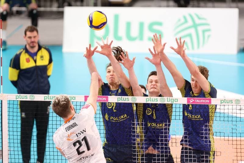 Volleyball. PlusLiga. Jastrzebski Wegiel - PSG Stal Nysa. 14.01.2024