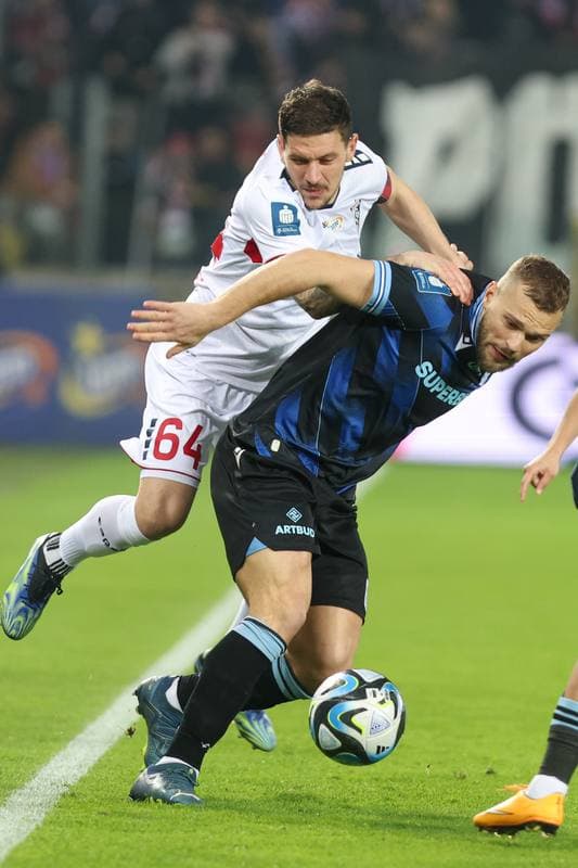 Football. PKO BP Ekstraklasa. Gornik Zabrze - Lech Poznan. 09.03.2024