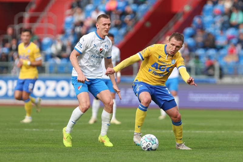 Football. Fortuna:Liga. Banik Ostrava - FK Teplice. 31.03.2024