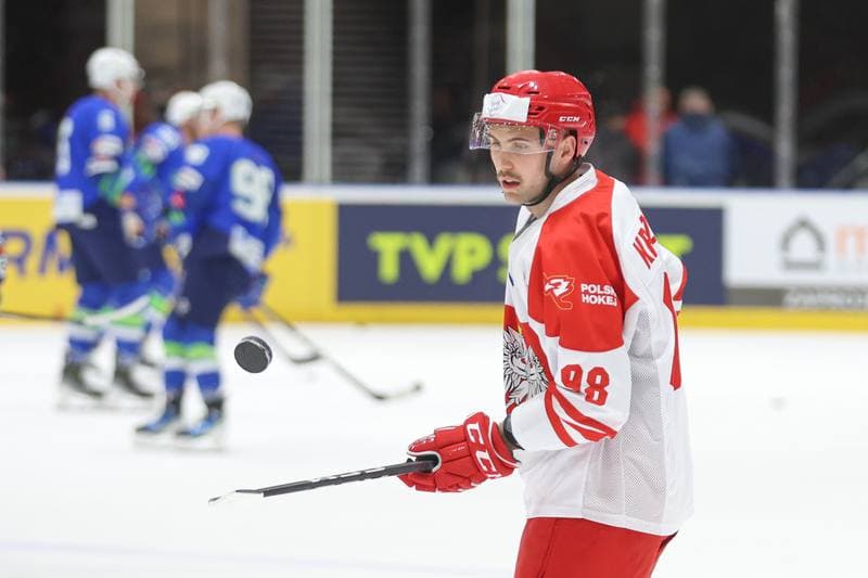 Ice Hockey. Friendly Match. Poland - Slovenia. 19.04.2024