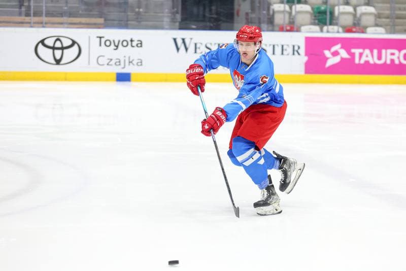 Ice Hockey. Poland national team. Training. 30.04.2024