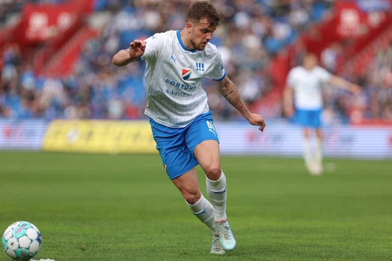 Football. Fortuna:Liga. Banik Ostrava - FK Teplice. 31.03.2024