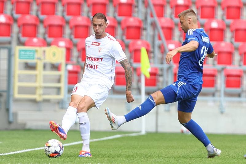 Football. Betclic I Liga. GKS Tychy - Miedz Legnica. 21.07.2024