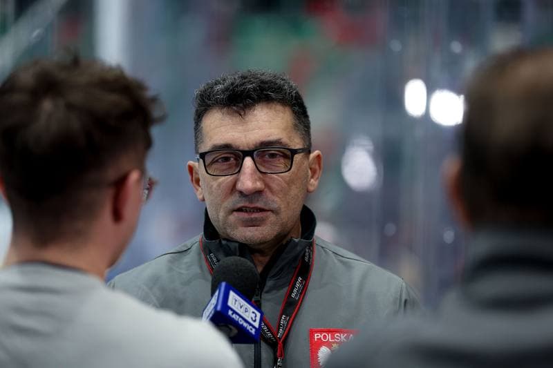 Ice Hockey. Poland national team. Training. 06.05.2024
