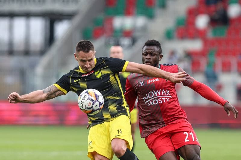 Football. Betclic II liga. Zaglebie Sosnowiec - Wieczysta Krakow. 26.10.2024