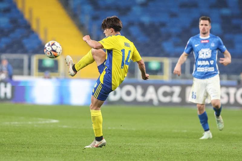 Football. Betclic I Liga. Ruch Chorzow - Arka Gdynia. 08.03.2025