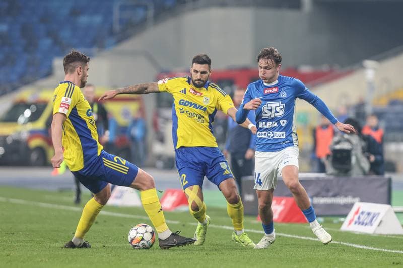 Football. Betclic I Liga. Ruch Chorzow - Arka Gdynia. 08.03.2025