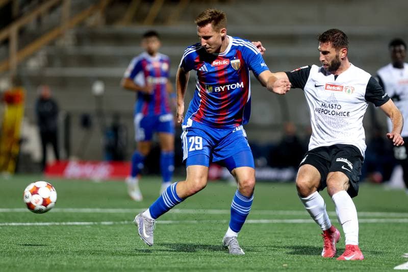 Football. Betclic I liga. Polonia Bytom - Puszcza Niepolomice. 04.10.2025
