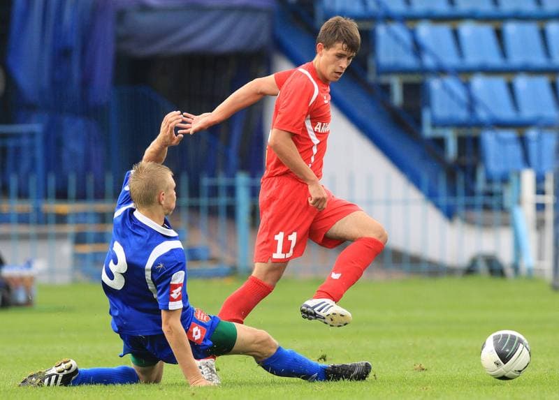 Football. Mloda Ekstraklasa. Ruch Chorzow - Gornik Zabrze. 30.08.2010