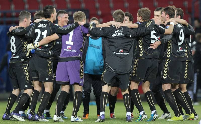 Football. T-Mobile Ekstraklasa. Wisla Krakow - Polonia Warszawa. 09.12.2011