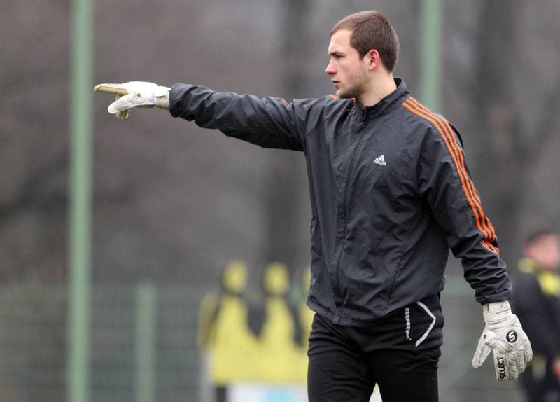 Football. Ruch Radzionkow. Training. 30.09.2010