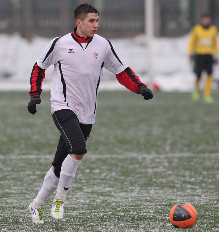 Football. Sparing. Gornik Zabrze - Garbarnia Krakow. 20.01.2012