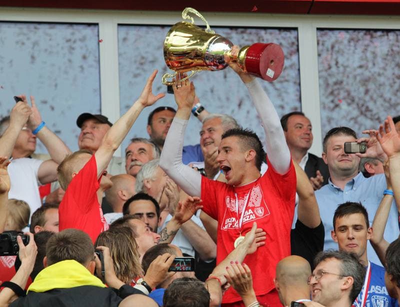 Football. I Liga. Piast Gliwice - Zawisza Bydgoszcz. 27.05.2012