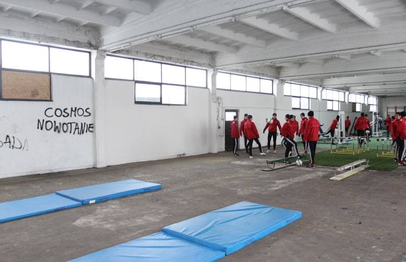 Football. Gornik Zabrze. Training. 05.07.2012