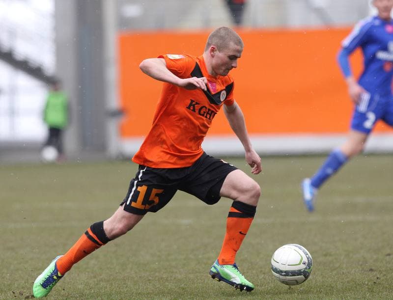 Football. T-mobile Ekstraklasa. Zaglebie Lubin - Ruch Chorzow. 01.04.2013