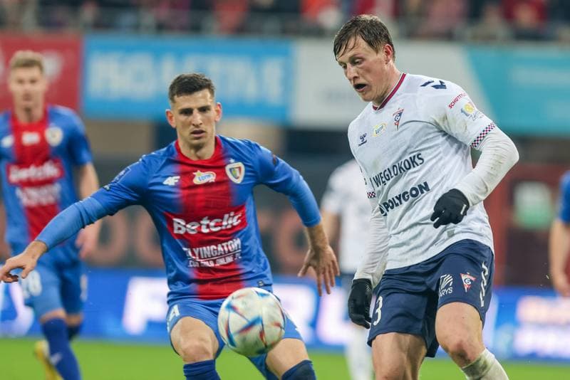 Football. PKO BP Ekstraklasa. Piast Gliwice - Gornik Zabrze. 31.03.2023