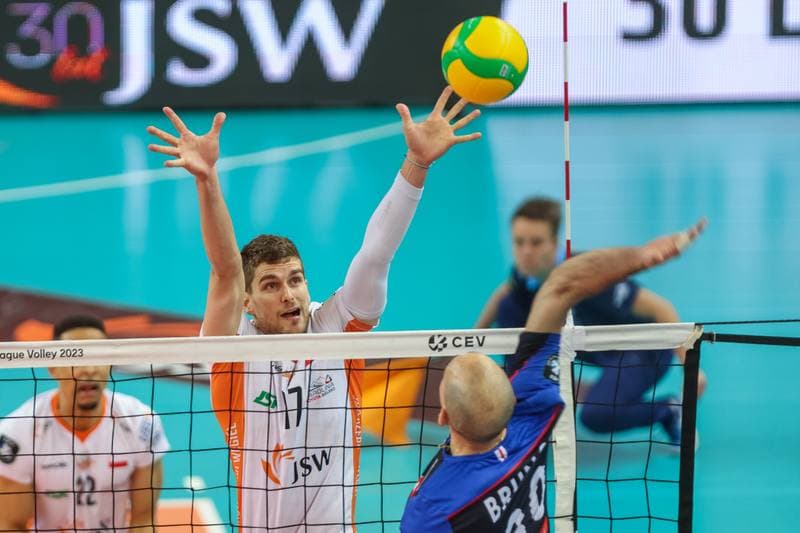 Volleyball. CEV Champions League. Jastrzebski Wegiel - Halbank Ankara. 04.05.2023
