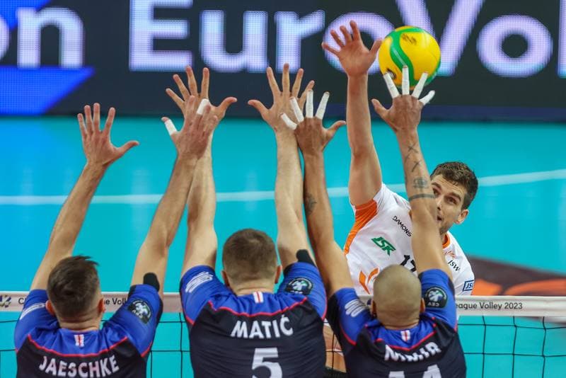 Volleyball. CEV Champions League. Jastrzebski Wegiel - Halbank Ankara. 04.05.2023