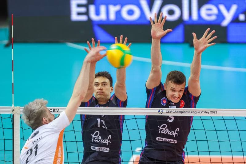 Volleyball. CEV Champions League. Jastrzebski Wegiel - Halbank Ankara. 04.05.2023