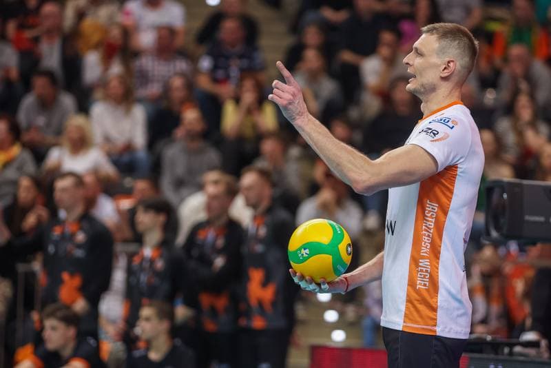 Volleyball. CEV Champions League. Jastrzebski Wegiel - Halbank Ankara. 04.05.2023
