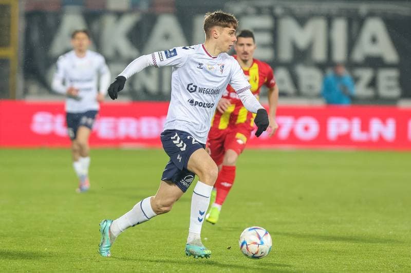 Football. PKO BP Ekstraklasa. Gornik Zabrze - Korona Kielce. 06.04.2023