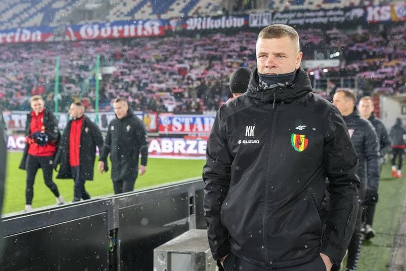 Football. PKO BP Ekstraklasa. Gornik Zabrze - Korona Kielce. 06.04.2023