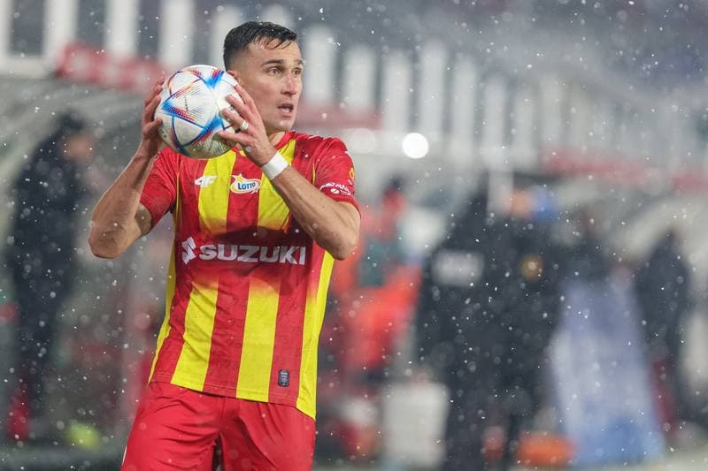 Football. PKO BP Ekstraklasa. Gornik Zabrze - Korona Kielce. 06.04.2023