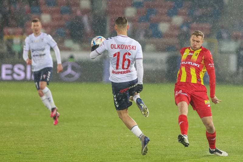 Football. PKO BP Ekstraklasa. Gornik Zabrze - Korona Kielce. 06.04.2023