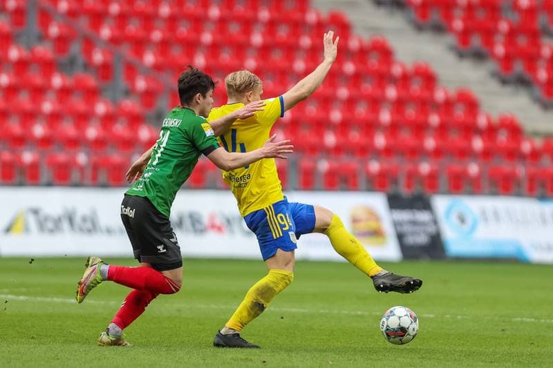 Football. Fortuna I Liga. GKS Tychy - Arka Gdynia. 08.04.2023