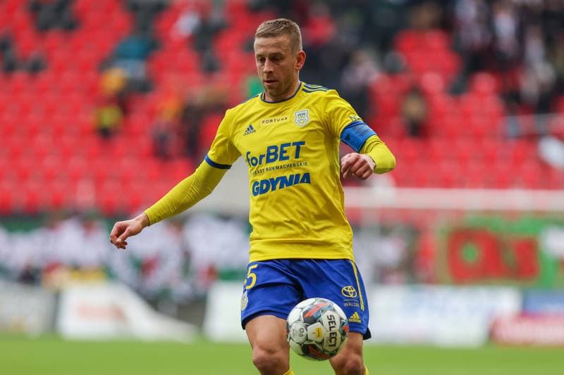 Football. Fortuna I Liga. GKS Tychy - Arka Gdynia. 08.04.2023