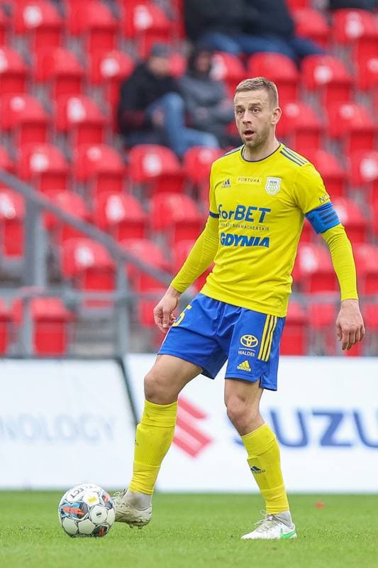 Football. Fortuna I Liga. GKS Tychy - Arka Gdynia. 08.04.2023