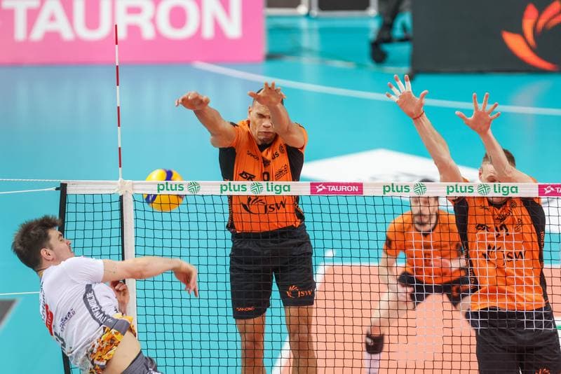 Volleyball. PlusLiga. Jastrzebski Wegiel - Trefl Gdansk. 09.04.2023