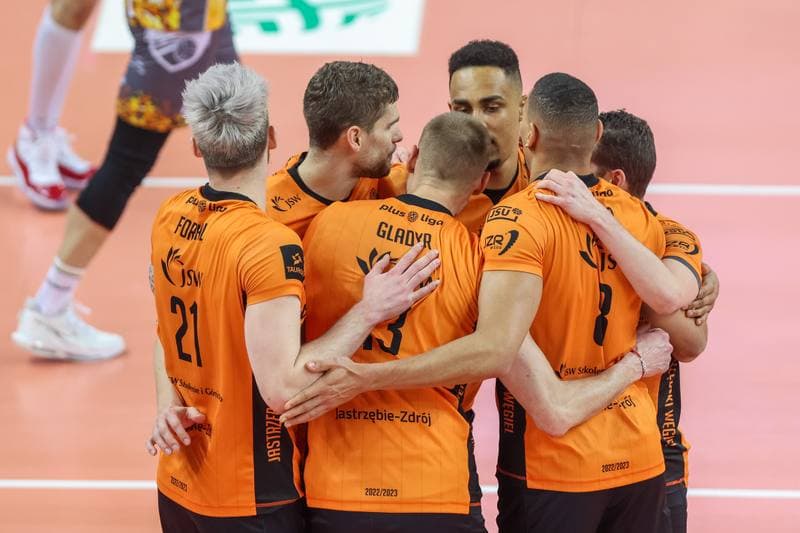 Volleyball. PlusLiga. Jastrzebski Wegiel - Trefl Gdansk. 09.04.2023