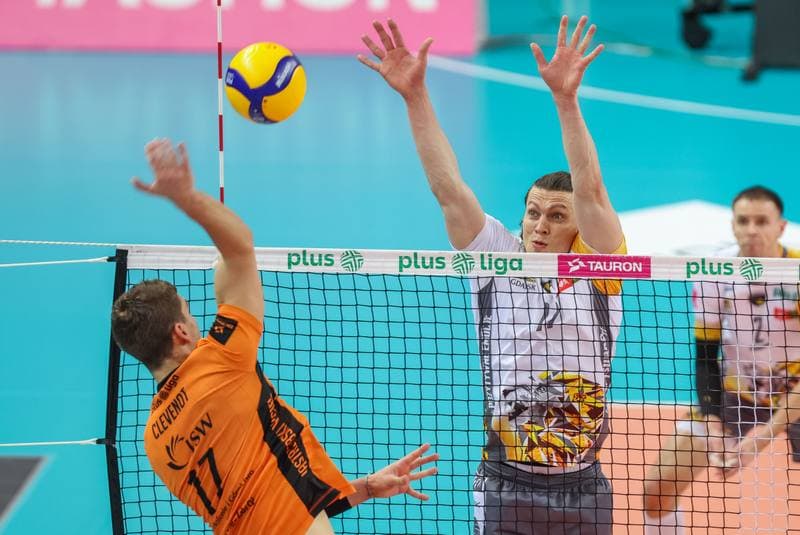 Volleyball. PlusLiga. Jastrzebski Wegiel - Trefl Gdansk. 09.04.2023