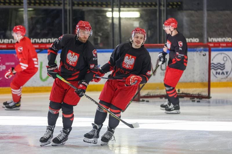 Ice Hockey. Poland national team. Training. 10.04.2023